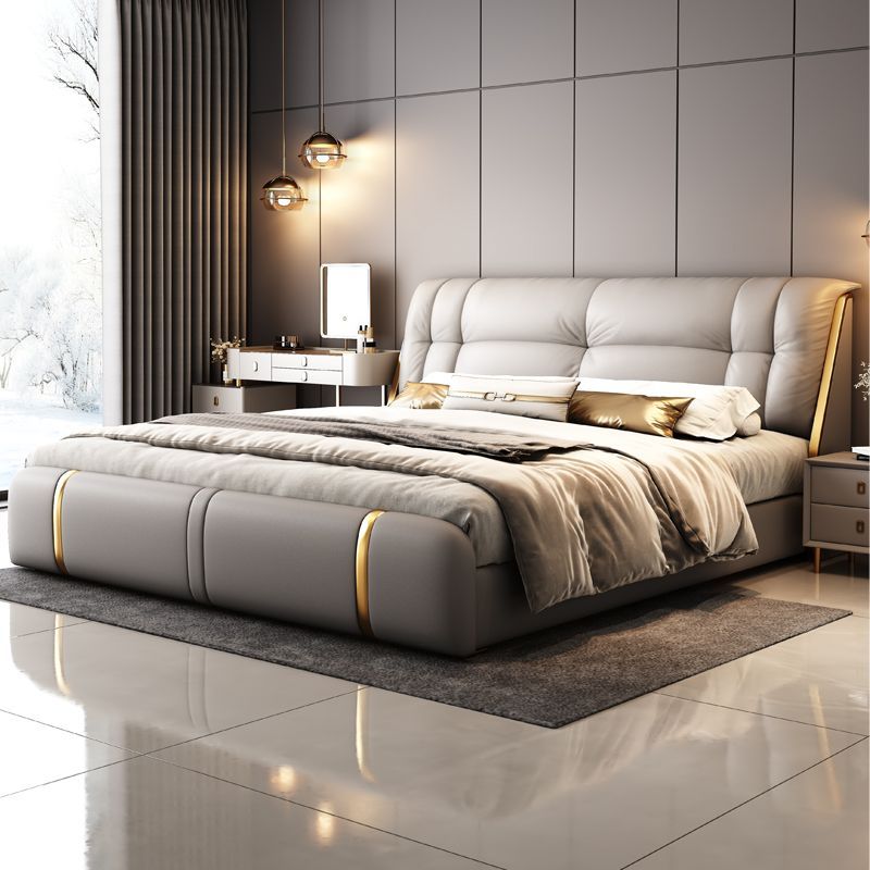 Double Bed Classic Wood - Image 5