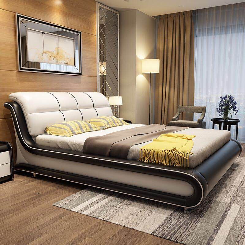 Double Bed Classic Wood - Image 4